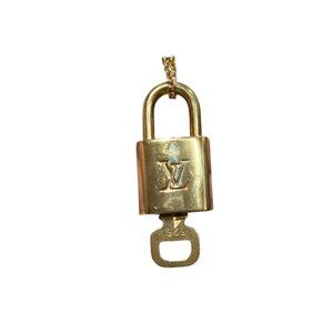 Vintage Louis Vuitton Padlock Key Set #326 Collectors Luxury Accessory